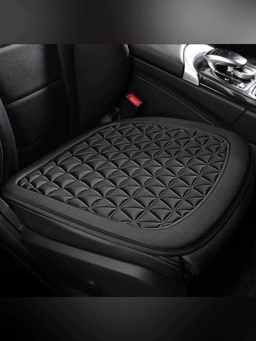 Memory Foam Car Seat Cushion Pad Non Slip Bottom Breathable Comfort Pad